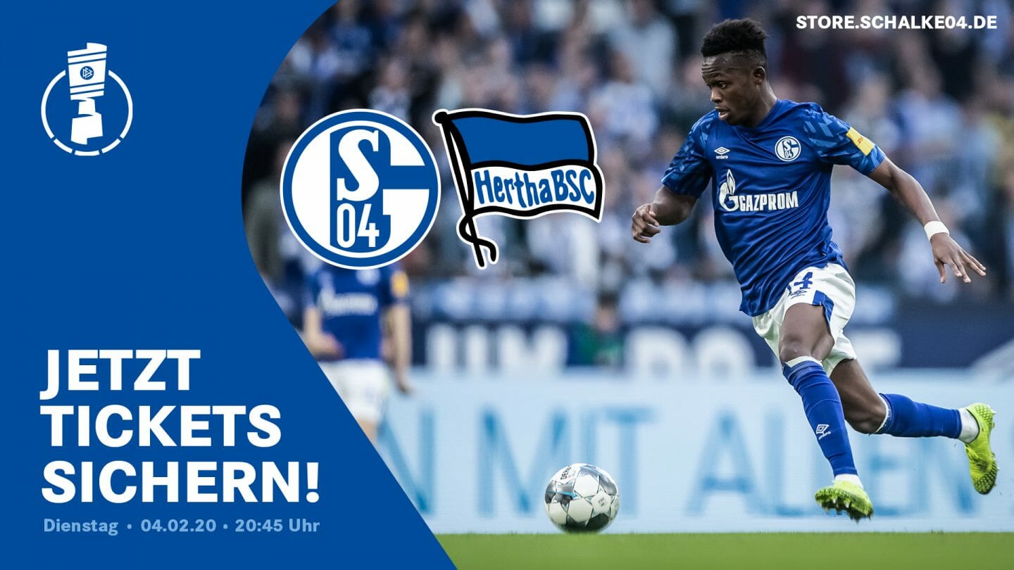 DFB-Pokal-Tickets gegen Hertha BSC erhältlich - Schalke.me